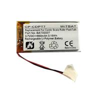 Batterie Bat00008 pour casque Bluetooth Cardo Scala Rider Freecom 2