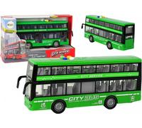 Batterie Batterie Bus Lumières Bruits Bruits Entraînement par friction Vert 1:16