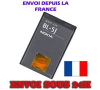 Batterie BL-5J Haute qualité Nokia 5230 5800 N900 Lumia 520 530 5900 XM -