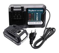 Batterie BL1021B 2.0Ah Makita + Chargeur DC10WD 10.8V/12V Compatible