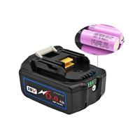 Batterie BL1860 6 Ah compatible avec les outils électriques Makita 18 V, remplacement Li-ion LXT BL1850 BL1840, tournevis 18 V avec BMS TPCELL 18 V(6Ah battery 30Q)