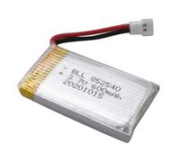 Batterie BLL 600 mAh 3,7 V haute capacité pour modèles X5C, X5SW, X5SC, X55 Temps de vol prolongé pour remplacement de la batterie