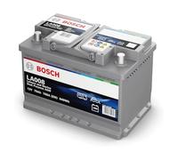 Bosch LA008 - Batterie à décharge lente et de démarrage - 70 Ah 760 A 12 V - Technologie AGM - adaptée aux usages nautiques et de loisirs (camping-car, caravaning, marine…)
