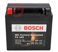 Batterie pour Moto 12Ah 200A Gel Sans Entretien Activé BOSCH YTX14-BS