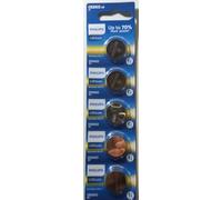 Batterie bouton Philips CR2032 au lithium 3 V sous blister de 5, parfaite pour les appareils électroniques, les télécommandes, les montres et plus encore, offrant des performances durables et fiables.