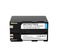 Batterie BP-975/BP-945 6600 MAh, Compatible avec Les Appareils Photo Canon EOS C100 Mark II, EOS C300, EOS C300PL, GL2, XF100 Et XF105.(1pcs)