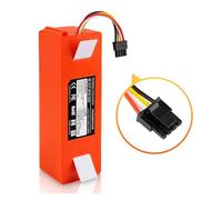 Batterie BRR-2P4S-5200D compatible avec Xiaomi 1S 1ST Roborock SDJQR01RR - Pièce d'aspirateur (6500 mAh)