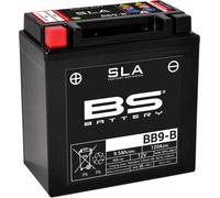 Batterie BS Battery 300675 BB9 de B AGM SLA Moto, Noir