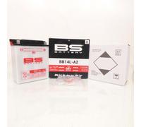 Batterie Bs Battery Pour Moto Royal Enfield 500 Continental Gt 2017 À 2018 Yb14l-A2 Sla / 12v 14ah Neuf