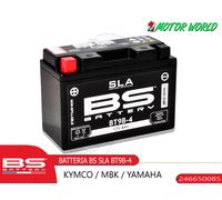 BS Battery 300642 BT9B-4 AGM SLA Batterie de Moto Noir