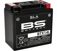 Batterie BS Sla Factory Agm 12 Ah Harley-Davidson Buell Royal-enfield Ducati Mv-
