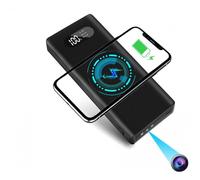 Batterie Caméra Espion Full HD 1080p Powerbank Vision IR Détection Mouvement + SD 4Go YONIS