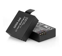 Batterie Caméra Sport, 2 x 1350mAh Piles Rechargeables Compatible avec Campark, Crosstour, APEMAN, Victure, Rollei 372, WOLFANG GA100/GA200/GA300, SJ4000, S009