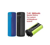 Batterie Cameron Sino 2600 mAh pour Logitech UE MegaBoom S-00147 533-000116 533-000138