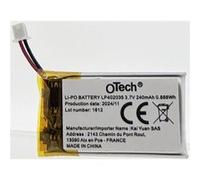 Batterie casque sans fil compatible avec PLANTRONICS 65358-01 -