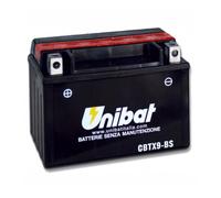 Batterie CBTX9-BS UNIBAT Pour Malaguti Centro 125cc-160cc 08