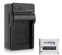 Batterie + Chargeur (Auto/Secteur) Compatible avec Sony NP-BG1 FG1 / Cyber-Shot DSC H, HX, N, T, W, WX.. Voir liste