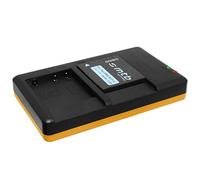 Batterie + Chargeur Dual (USB) Compatible avec Panasonic DMW-BCF10(E), CGA-S009(E), Compatible avec Lumix DMC-F2, F3, FH1, FH3, FH20, FH22, FP8, FS4, FS7, FS8, FS9, FS10 ... - Voir descriptif!