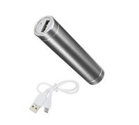 Batterie Chargeur Externe pour Manette Playstation 4 PS4 Universel Power Bank 2600mAh avec Cable USB/Mirco USB (ARGENT)