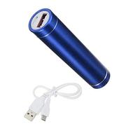 Batterie Chargeur Externe pour WIKO Y81 Universel Power Bank 2600mAh avec Cable USB/Mirco USB Secours Telephon (Bleu)