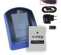 Batterie + Chargeur (Usb/Auto/Secteur) Pour En-El14A / Nikon Df, D3300, D3400, D5300, D5500 / Coolpix P7800 [Chip Infolithium Optimisé - 7.2V - 1100 Mah][Z1005]