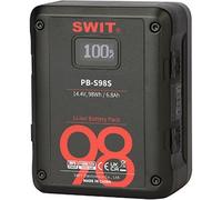 Batterie cinéma carrée multiprises SWIT PB-S98S 98 Wh, monture en V
