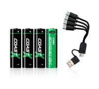 Batterie Coast Pile AA / LR06 4 Pièce Rechargable 100047534 - Unisex - Le lithium