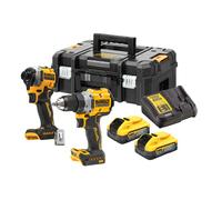Batterie combinée 18 V/2x5Ah DCD800 + DCF850, DCBP518 + Tstakii (DeWALT