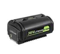 Batterie compatible 36V 5,0Ah pour outils jardin RYOBI 36V MAXPOWER, remplace RY36B20B / RY36B40B / RY36B50B / BPL3650D2