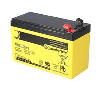 Batterie compatible avec ABUS BT2070 12 V 7,2 Ah VDs entre autres applications telles que l'alimentation de secours et l'onduleur UPC