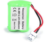 Batterie Compatible Avec Alcatel Téléphone Sans Fil Vision/Vision Duo Logicom Retro 70 Essentiel B 8001496 Tsf Dect Telephonique Rétro Babyphone 400mah 2,4v Rechargeable Ni-Mh Piles Accu