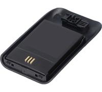 Batterie compatible avec Ascom DECT 3735, Ascom D63, Ascom DH7, Ascom 660497, Ascom 490933A, 3,7V 800mAh y compris couvercle arrière du boîtier noir
