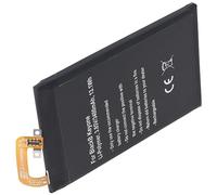 Batterie compatible avec BlackBerry Keyone, Li-Polymer, 3,85 V, 3400 mAh, 13,1 Wh, intégrée, sans outils
