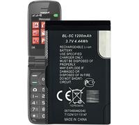 Batterie compatible avec Brondi Magnum 4/Stone+/Supplier 1200 mAh (remplacement pour BL-5C)
