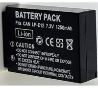 Batterie Compatible avec Canon LP-E12 - Otech