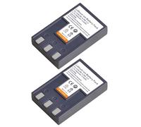 Batterie Compatible avec Chargeur Canon NB-1L for IXUS 200a, 300, 300a, 320, 330, 400, 500 v3, IXY 200, 450, S200, S230 et S330(2 Battery)