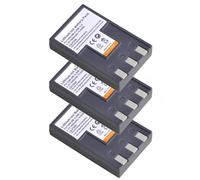 Batterie Compatible avec Chargeur Canon NB-1L for IXUS 200a, 300, 300a, 320, 330, 400, 500 v3, IXY 200, 450, S200, S230 et S330(3 Battery)