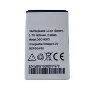 Batterie Compatible avec Doro téléphone 6530 6520 6620 5030 1360 1361 1350 5516 6030 6050 6051 6526 2424 Phone Easy 500 508 611 DBC-800D DBP-800B 800mAh 3,7V Rechargeable Li-ION Accu Piles
