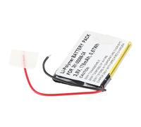 Batterie compatible avec Garmin Instinct Solar GPS, Li-Polymer, 3,8 V, 178 mAh, 0,67 Wh, sans outils