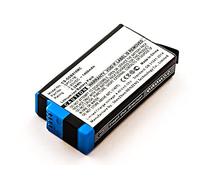 Batterie compatible avec GoPro Max, Li-ion, 3,85 V, 1400 mAh, 5,4 Wh