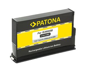 Batterie compatible avec Insta360 One X5 - 2550mAh Li-Ion avec protection contre la surcharge