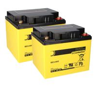 Batterie Compatible Avec Le Système D'Alerte Bosch FPP-5000 2 X AGM 12V 40Ah VDS