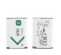 Batterie Compatible avec Les appareils Photo Sony NP-BX1 suivants : HX300, HX400, HX50, HX60, GWP88, AS15, WX350, DSC, RX1 et RX100.(NP-BX1X2pcs)