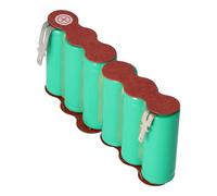 Batterie compatible avec les cisailles à gazon Wolf Accu 60, ACCU60, 6 VSE 4/5A7,2 Volt 2150mAh