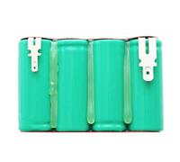 Batterie compatible avec les cisailles à gazon Wolf Accu 60, ACCU60, batterie NiMH 4,8 Volt 2150mAh
