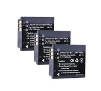 Batterie Compatible avec Les modèles Panasonic CGA-S005E, DMW-BCC12, DB-60, DB-65, BP-DC4 et NP70 (1500 mAh) for appareils Photo LX1, LX2, LX3, FS1, FS2, FX01 et FX07.(3X Battery)