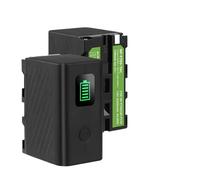 Batterie Compatible avec Les modèles Sony NP-F750, NP-F770, NP-F990, F980, F970, F960, F550, F570, MC1500, CQM91D et CCD-RV100, grâce à Son Port USB.(2PCS Battery)