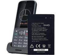 Batterie compatible avec les téléphones Gigaset SL400,SL800 Pro,Premium 300,SL450,SL750Pro,SL610,SL780,SL390 (remplacement pour V30145-K1310-X445,X445)