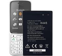 Batterie compatible avec les téléphones Siemens Gigaset SL78H,SL350,SL400,SL400A,SL450,SL750,SL780,SL785 (remplacement pour V30145-K1310-X445)