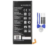 Batterie compatible avec LG BL-T30 X Power 2 BLT30 M320 4500 mAh de rechange avec kit tournevis inclus